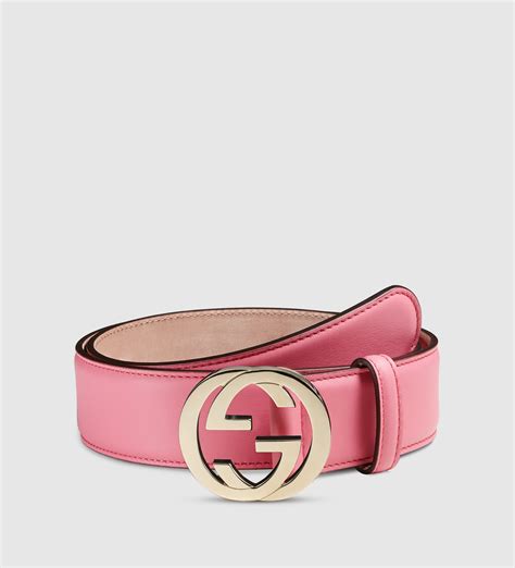 pink gucci belts|pink gucci belt women.